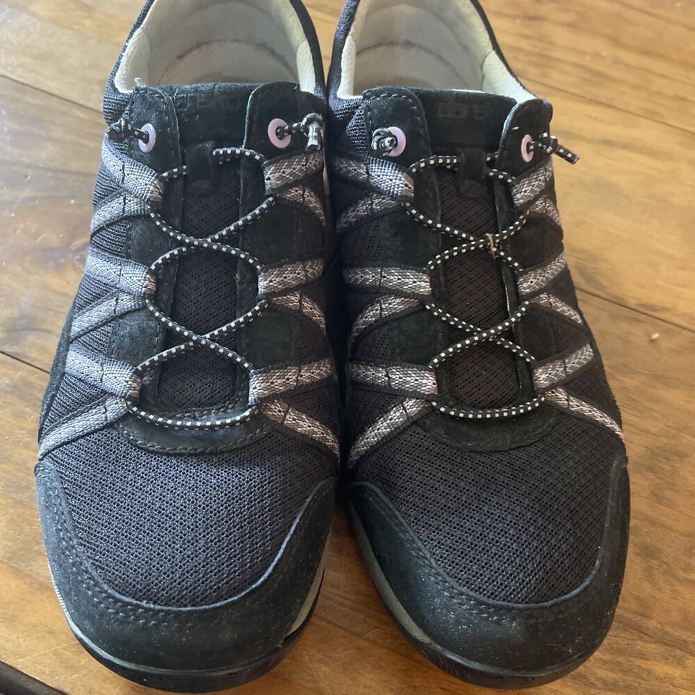 Dansko Harlyn Suede Sneakers Shoes Black Womans EU 41 US Size 11 Women’s. Clean